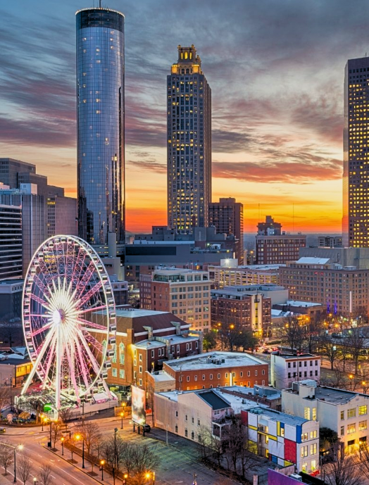 Downtown Atlanta, Georgia skyline